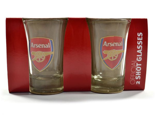 Arsenal Shot Glasses 2pk