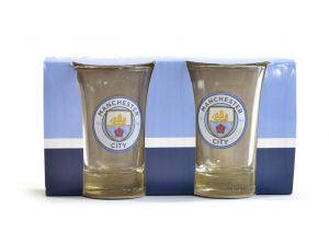 Manchester City Shot Glasses 2pk
