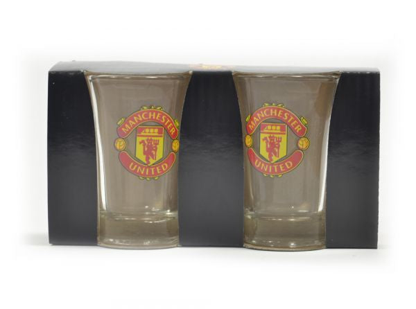 Manchester Utd Shot Glasses 2pk