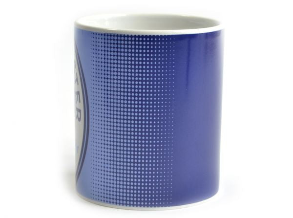 Manchester City Halftone Mug