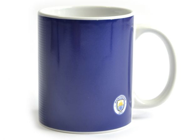 Manchester City Halftone Mug
