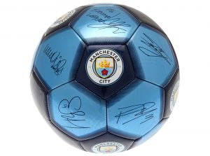 Manchester City Sky Blue Signature Size 5 Football