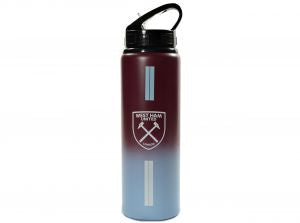 West Ham Utd Utd Fade Design Aluminium 750ml Water Bottle