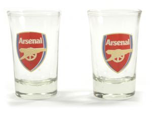 Arsenal Shot Glasses 2pk