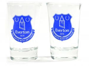 Everton Shot Glasses 2pk