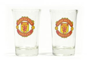 Manchester Utd Shot Glasses 2pk