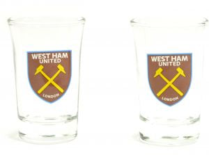 West Ham Utd Shot Glasses 2pk